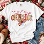 Santa's Favorite Counselor Christmas DTF Transfer DTF Heat Press Transfer from Sweet Tee Transfers