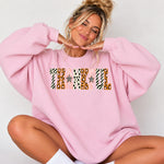 Thankful Pink Leopard DTF Transfer DTF Heat Press Transfer from Sweet Tee Transfers