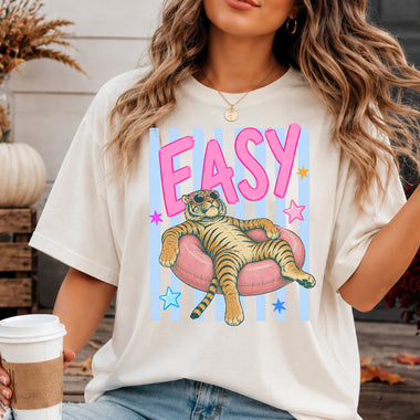 Preppy Easy Tiger DTF Transfer DTF Heat Press Transfer from Sweet Tee Transfers