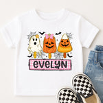 Custom Girl Halloween Popsicles DTF Transfer DTF Heat Press Transfer from Sweet Tee Transfers