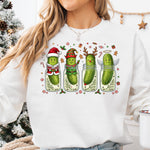 Christmas Pickles Happy DTF Transfer DTF Heat Press Transfer from Sweet Tee Transfers