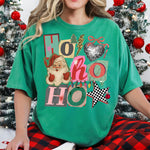 HO HO HO Retro Collage DTF Transfer DTF Heat Press Transfer from Sweet Tee Transfers