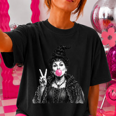 Hocus Pocus Mary Bubble Gum DTF Transfer DTF Heat Press Transfer from Sweet Tee Transfers