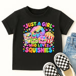 Just a Girl Who Loves Squishies DTF Transfer DTF Heat Press Transfer from Sweet Tee Transfers
