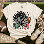 Cheer MAMA Bow DTF Transfer DTF Heat Press Transfer from Sweet Tee Transfers