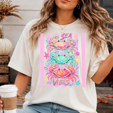 Preppy Sea Vibes DTF Transfer DTF Heat Press Transfer from Sweet Tee Transfers