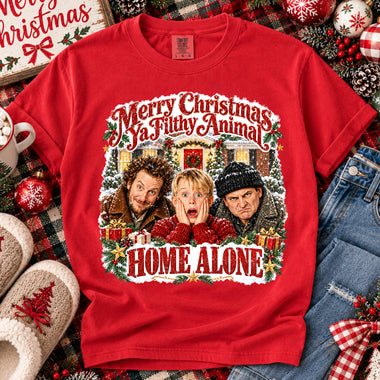 Merry Christmas Ya Filthy Animal Home Alone DTF Transfer DTF Heat Press Transfer from Sweet Tee Transfers