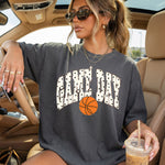 Game Day Polka Dots Basketball DTF Transfer DTF Heat Press Transfer from Sweet Tee Transfers