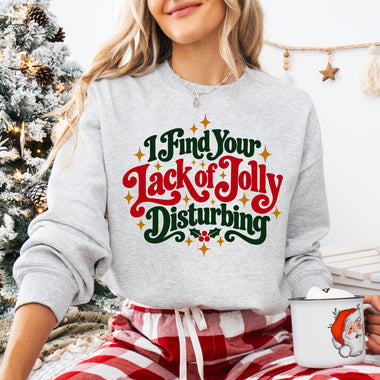 I Find Your Lack of Jolly Disturbing DTF Transfer DTF Heat Press Transfer from Sweet Tee Transfers