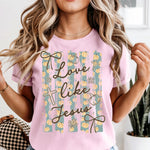 Love Like Jesus Fall DTF Transfer DTF Heat Press Transfer from Sweet Tee Transfers