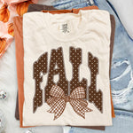Fall Polkadot Bow DTF Transfer DTF Heat Press Transfer from Sweet Tee Transfers