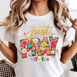 Just Pray Floral DTF Transfer DTF Heat Press Transfer from Sweet Tee Transfers