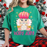 Holly Jolly Nutcracker DTF Transfer DTF Heat Press Transfer from Sweet Tee Transfers