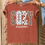 Retro Cozy Season Leopard DTF Transfer DTF Heat Press Transfer from Sweet Tee Transfers