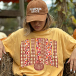 Fall Checkered Grandma DTF Transfer DTF Heat Press Transfer from Sweet Tee Transfers
