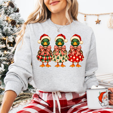 Christmas Mallards DTF Transfer DTF Heat Press Transfer from Sweet Tee Transfers