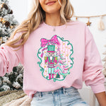Nutcracker Pink Frame DTF Transfer DTF Heat Press Transfer from Sweet Tee Transfers