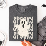 Spooky Polkadot Ghost White DTF Transfer DTF Heat Press Transfer from Sweet Tee Transfers