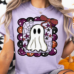 Ghost With Frame DTF Transfer DTF Heat Press Transfer from Sweet Tee Transfers