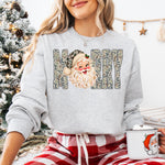 Merry Camo Santa DTF Transfer DTF Heat Press Transfer from Sweet Tee Transfers