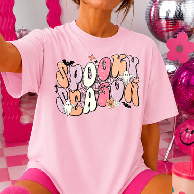 Spooky Season Distressed DTF Transfer DTF Heat Press Transfer from Sweet Tee Transfers