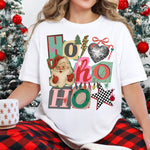 HO HO HO Retro Collage DTF Transfer DTF Heat Press Transfer from Sweet Tee Transfers