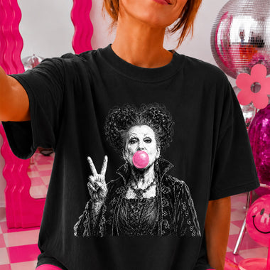 Hocus Pocus Winnie Bubble Gum DTF Transfer DTF Heat Press Transfer from Sweet Tee Transfers