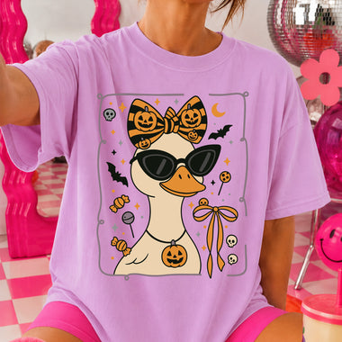 Halloween Girl Goose DTF Transfer DTF Heat Press Transfer from Sweet Tee Transfers