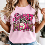 Senior 27 Volleyball Mom DTF Transfer DTF Heat Press Transfer from Sweet Tee Transfers