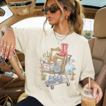 I'd Rather Be Thrifting Cowboy Boots DTF Transfer DTF Heat Press Transfer from Sweet Tee Transfers