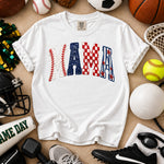 Baseball MAMA Painted DTF Transfer DTF Heat Press Transfer from Sweet Tee Transfers
