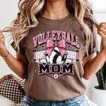Volleyball Mom Pink Bow DTF Transfer DTF Heat Press Transfer from Sweet Tee Transfers