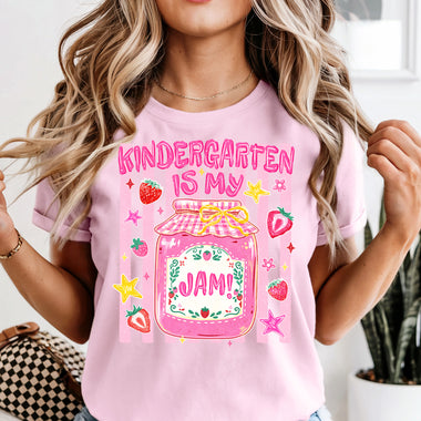 Kindergarten Is My Jam DTF Transfer DTF Heat Press Transfer from Sweet Tee Transfers