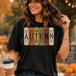 Autumn Blocks DTF Transfer DTF Heat Press Transfer from Sweet Tee Transfers