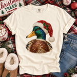 Christmas Mallard Rhinestone DTF Transfer DTF Heat Press Transfer from Sweet Tee Transfers
