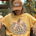 Leopard Pumpkin Bow DTF Transfer DTF Heat Press Transfer from Sweet Tee Transfers