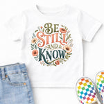 Be Still and Know DTF Transfer DTF Heat Press Transfer from Sweet Tee Transfers