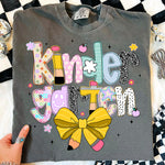 Back to School Pencil Bow Kindergarten DTF Transfer DTF Heat Press Transfer from Sweet Tee Transfers