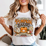 Pumpkin Bakery Fresh Baked Sweet Treats DTF Transfer DTF Heat Press Transfer from Sweet Tee Transfers