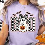 BOO Girl Halloween DTF Transfer DTF Heat Press Transfer from Sweet Tee Transfers