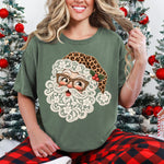 Preppy Santa Lace Leopard DTF Transfer DTF Heat Press Transfer from Sweet Tee Transfers