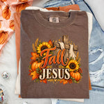 Fall for Jesus DTF Transfer DTF Heat Press Transfer from Sweet Tee Transfers