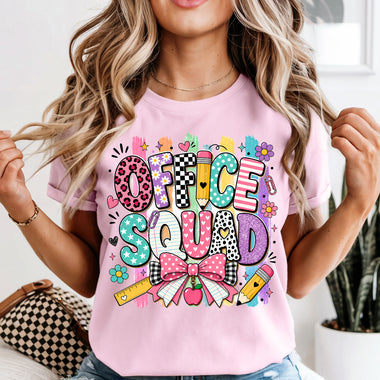 Office Squad DTF Transfer DTF Heat Press Transfer from Sweet Tee Transfers