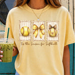 Postage Stamp Grunge Softball DTF Transfer DTF Heat Press Transfer from Sweet Tee Transfers
