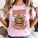 Howdy Pumpkin Face DTF Transfer DTF Heat Press Transfer from Sweet Tee Transfers