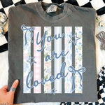 You Are Loved Pastels DTF Transfer DTF Heat Press Transfer from Sweet Tee Transfers