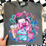 Preppy School Supplies DTF Transfer DTF Heat Press Transfer from Sweet Tee Transfers
