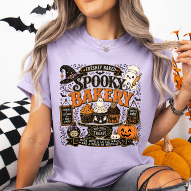 Spooky Bakery DTF Transfer DTF Heat Press Transfer from Sweet Tee Transfers