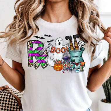 Halloween Pharmacy Tech DTF Transfer DTF Heat Press Transfer from Sweet Tee Transfers