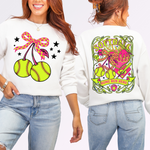 Softball Front and Back DTF Transfer DTF Heat Press Transfer from Sweet Tee Transfers